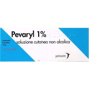 PEVARYL 1% 1% SOLUZIONE CUTANEA NON ALCOLICA 6 BUSTINE 10 G