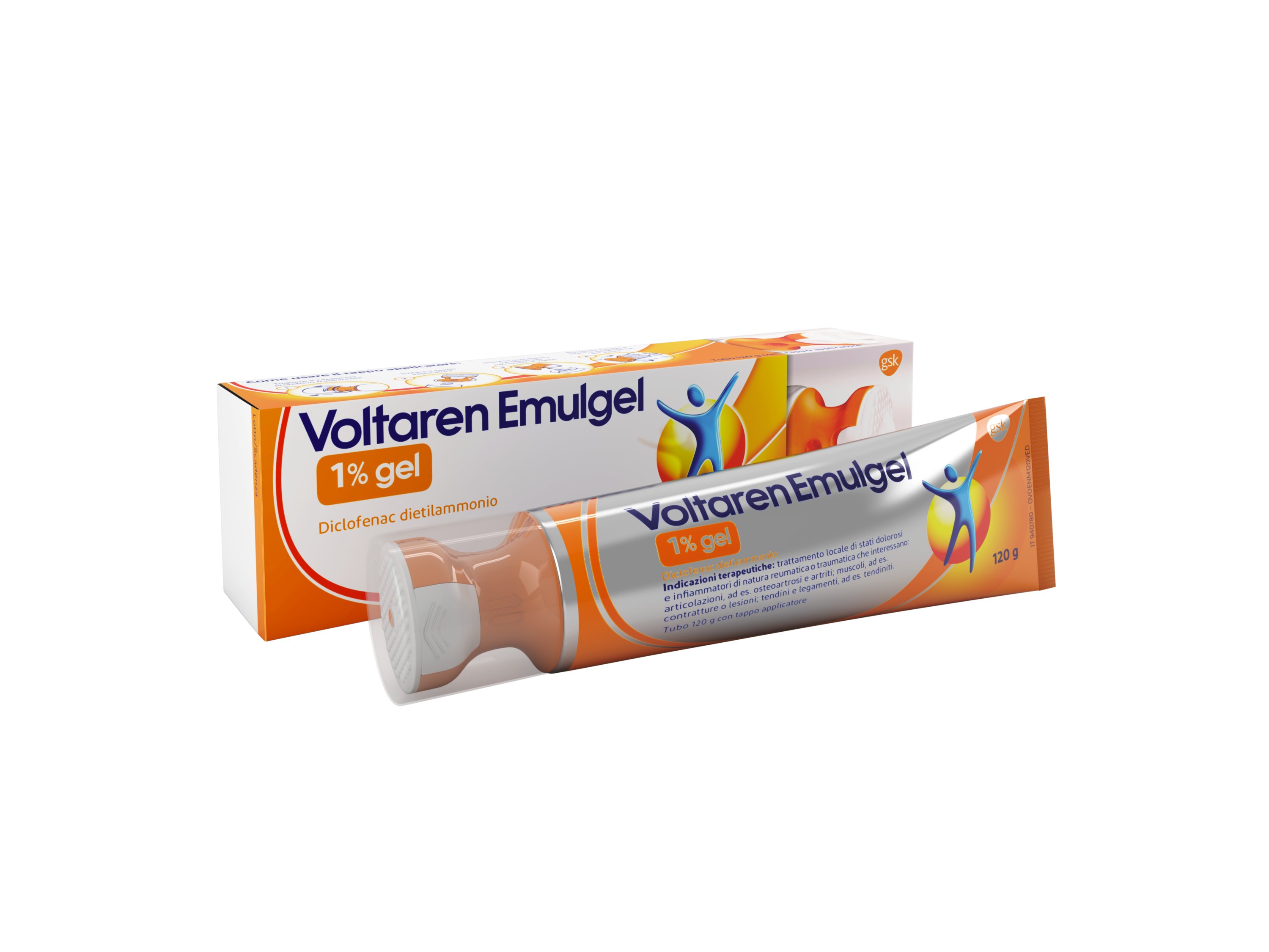 VOLTAREN EMULGEL 1% GEL 1% GEL 1 TUBO DA 120 G CON TAPPO APPLICATORE