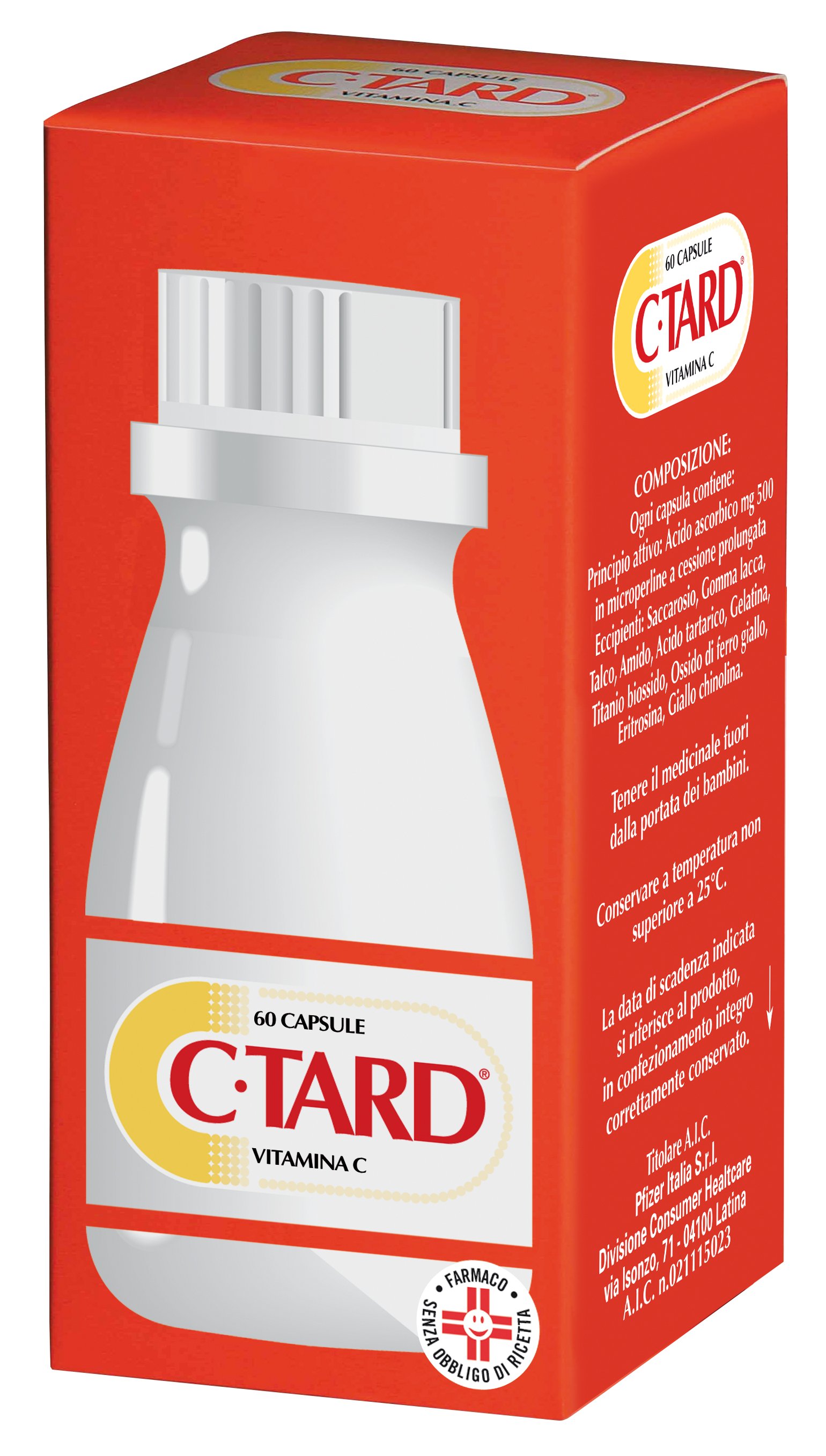 C-TARD 500 MG CAPSULE RIGIDE A RILASCIO PROLUNGATO 500 MG CAPSULE RIGIDE A RILASCIO PROLUNGATO 60 CAPSULE