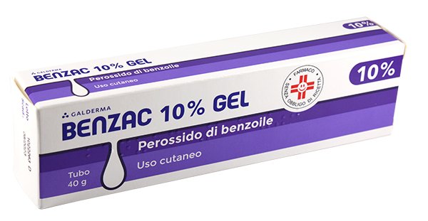 BENZAC GEL 10% GEL TUBO 40 G