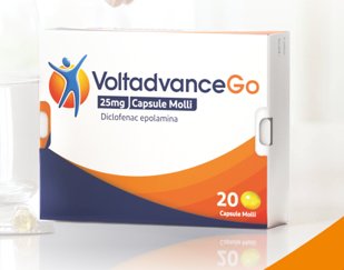 VOLTADVANCEGO CAPSULE MOLLI 25 MG CAPSULE MOLLI 20 CAPSULE IN BLISTER PVC/PE/PVDC/AL