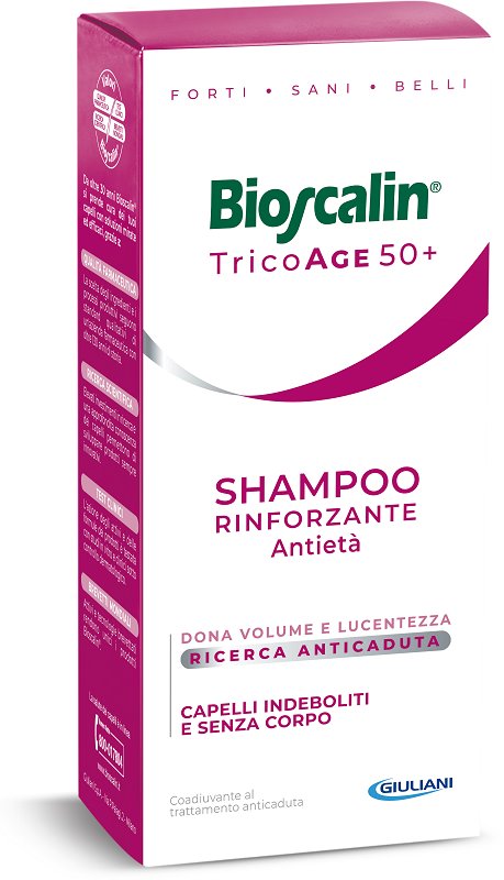 BIOSCALIN TRICOAGE SHAMPOO RINFORZANTE ANTIETA%27 200 ML