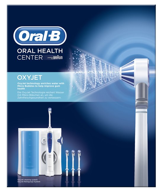 ORAL-B ORAL HEALTH CENTER IDROPULSORE OXYJET MD20