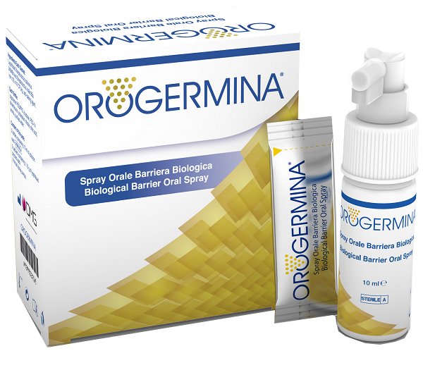 OROGERMINA SPRAY ORALE 2 FLACONI X 10 ML + 2 BUSTINE 1,15 G DI LIOFILIZZATO + 2 NEBULIZZATORI ORALI