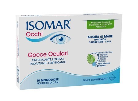 ISOMAR OCCHI GOCCE OCULARI ALL%27ACIDO IALURONICO 0,20% 10 FLACONCINI