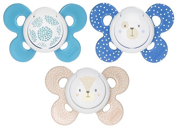 CHICCO SUCCHIETTO COMFORT BOY IN SILICONE 6-16 MESI 2 PEZZI
