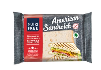 NUTRIFREE AMERICAN SANDWICH 4 PEZZI DA 60 G