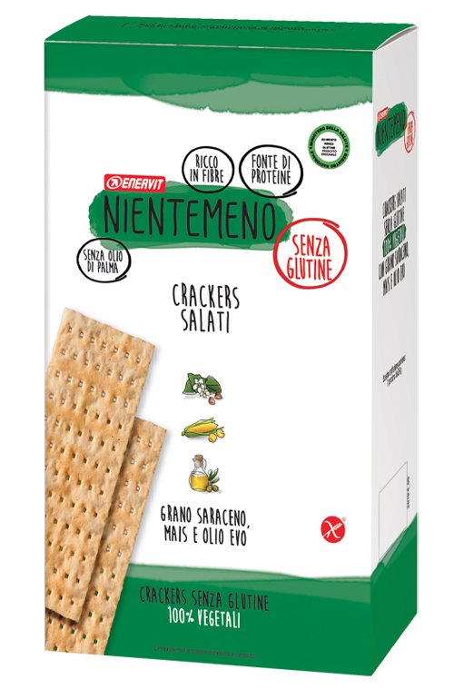 NIENTEMENO CRACKERS GRANO SARACENO MAIS