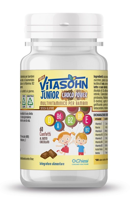 VITASOHN JUNIOR CHOCO POWER 60 CONFETTI