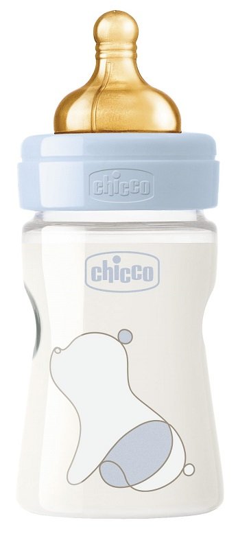 CHICCO BIBERON ORIGINAL 150ML TOUCH 1 FORO BOY CON TETTARELLA IN CAUCCIU%27