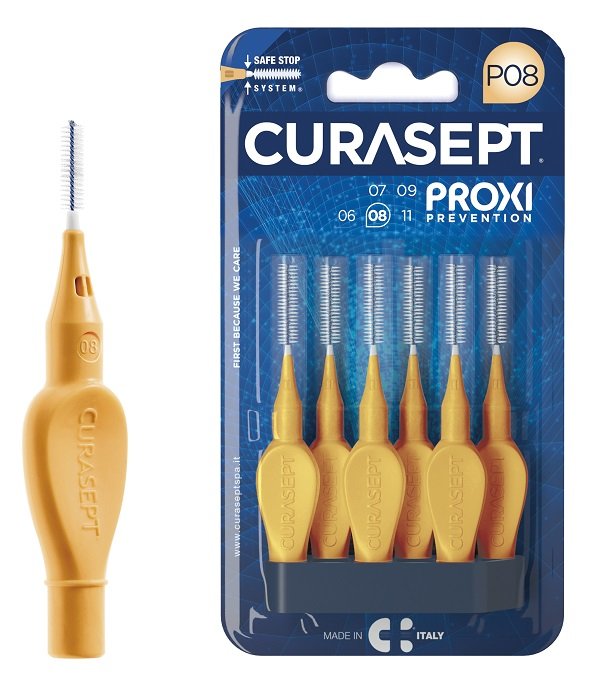 CURASEPT PROXI P08 ARANCIO CHIARO 6 PEZZI