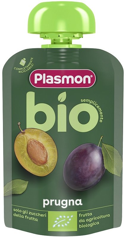 PLASMON PRUGNA BIO POUCHES 100 G