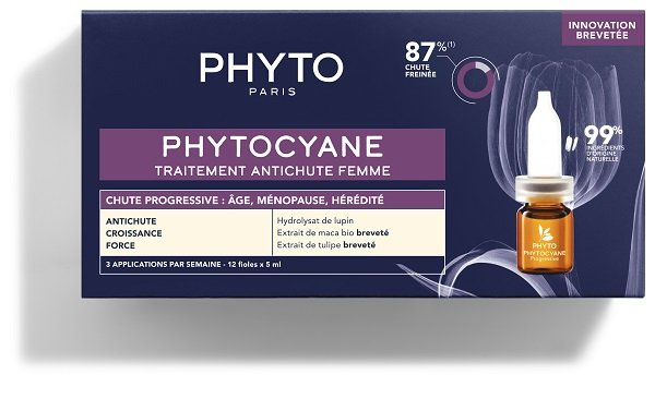 PHYTOCYANE FIALE DONNA CADUTA PROGRESSIVA 12 FIALE DA 5 ML