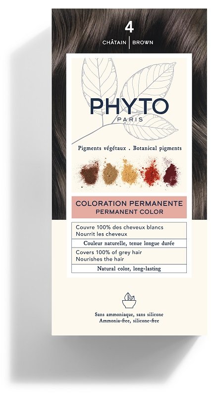 COLOR KIT 4 CASTANO LATTE RIVELATORE 50 ML + CREMA COLORANTE 50 ML + MASCHERA PROTETTIVA COLORE 12 ML + GUANTI