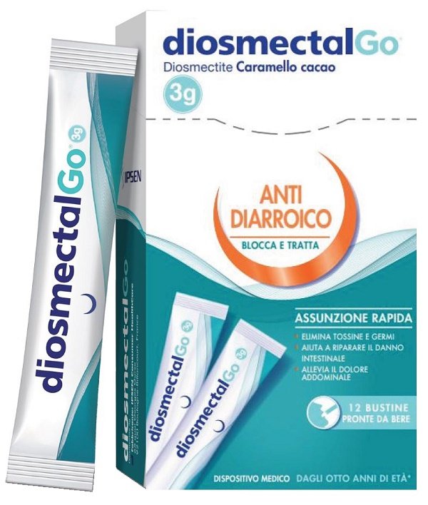 DIOSMECTALGO CARAMELLO CACAO 12 STICK