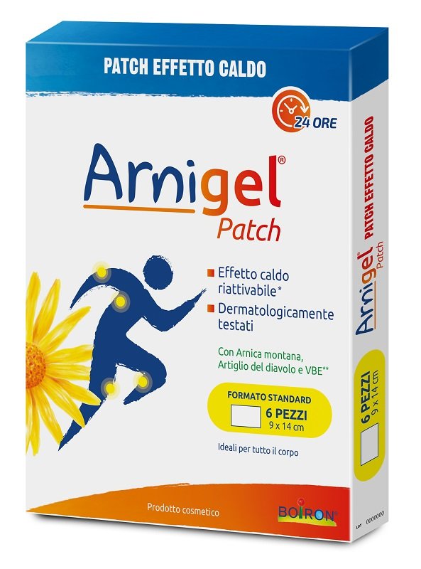 ARNIGEL PATCH WARM CORPO 6 PEZZI
