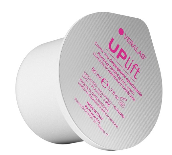 VERALAB UPLIFT CREMA VISO RIMPOLPANTE OPACIZZANTE 50 ML REFILL