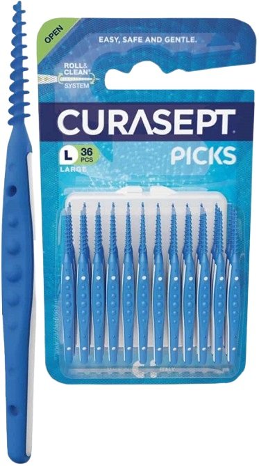 CURASEPT PICKS LARGE 36 PEZZI