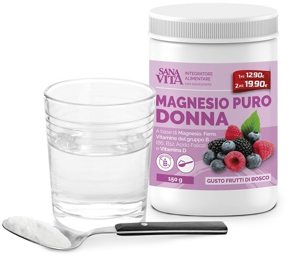SANAVITA MAGNESIO PURO DONNA 150 G