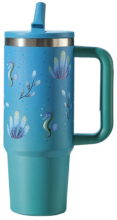 NEAVITA MUG THERMOS EASYGO ACCIAIO TWICE 900 ML VERDE