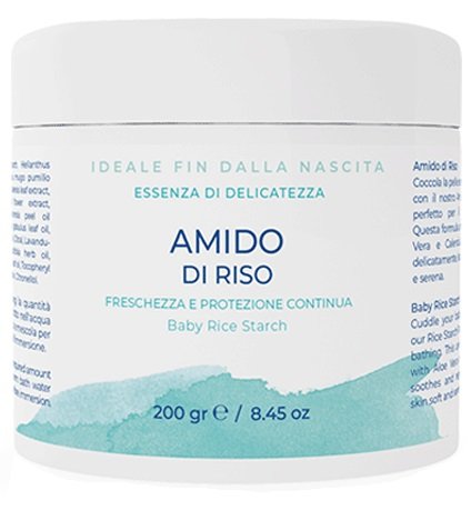 SILVANA AMIDO DI RISO NEUTRO CON ALOE VERA E CALENDULA 200 G