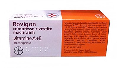 ROVIGON COMPRESSE RIVESTITE MASTICABILI COMPRESSE RIVESTITE MASTICABILI 30 COMPRESSE