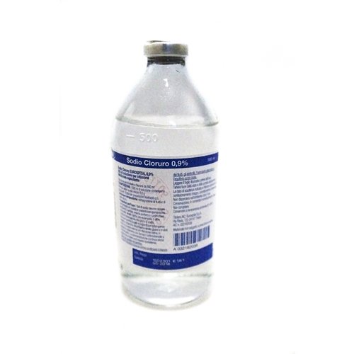 SODIO CLORURO EUROSPITAL 0,9% SOLUZIONE PER INFUSIONE 0,9% 1 FLACONE 500 ML