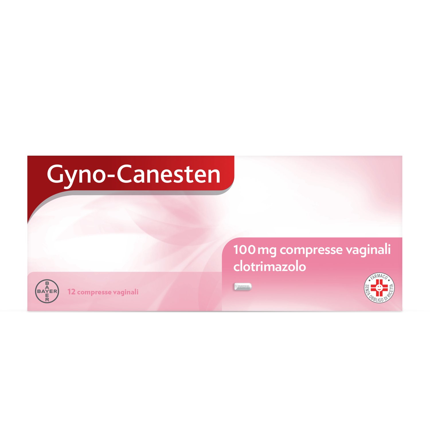 GYNO-CANESTEN 100 MG COMPRESSE VAGINALI 12 COMPRESSE VAGINALI