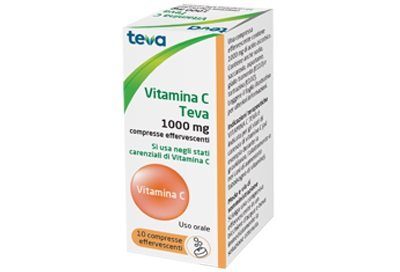 VITAMINA C TEVA 1.000 MG COMPRESSE EFFERVESCENTI 10 COMPRESSE