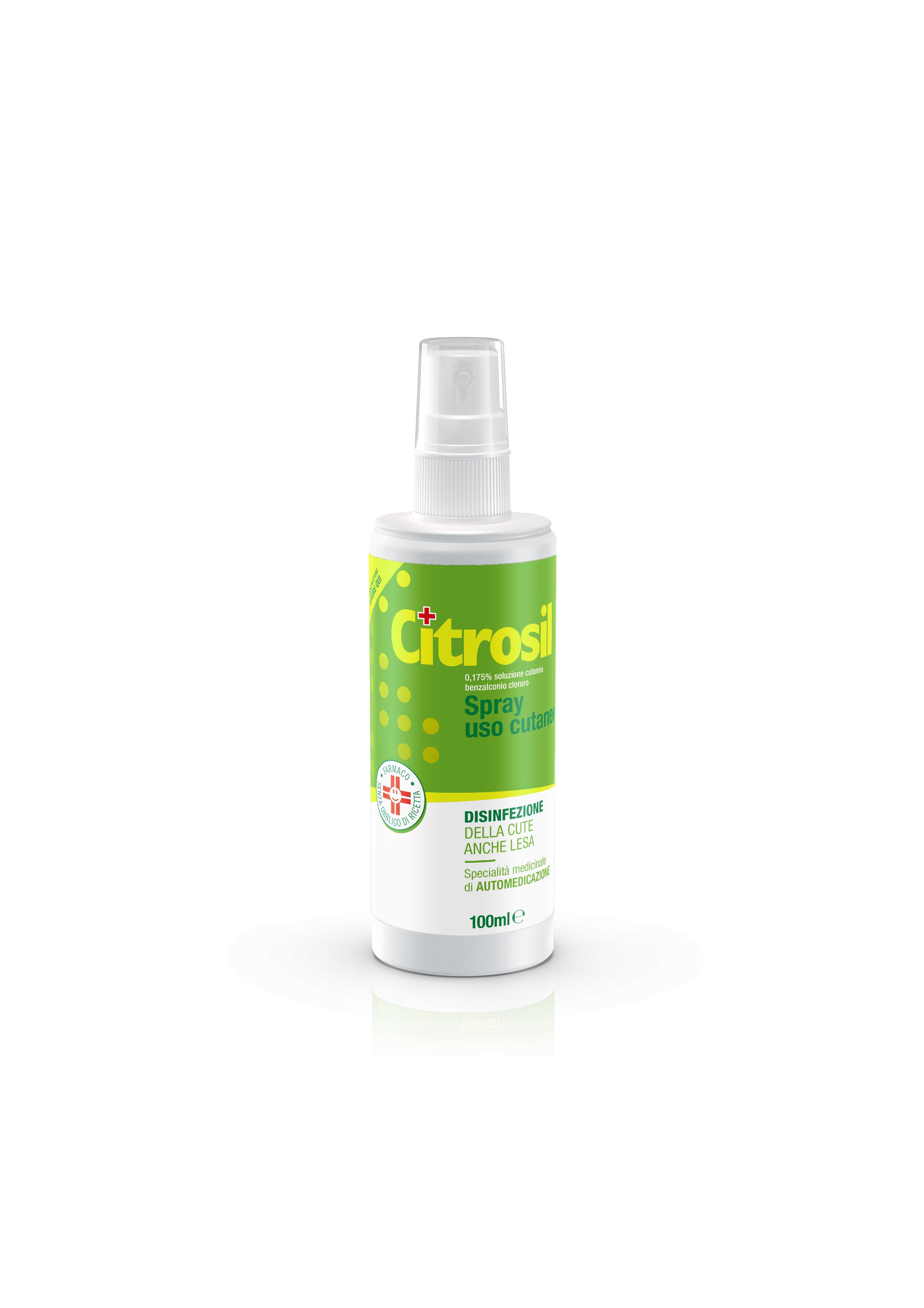 CITROSIL SOLUZIONE CUTANEA/SPRAY CUTANEO, SOLUZIONE 0,175% SPRAY CUTANEO SOLUZIONE FLACONE DA 100 ML