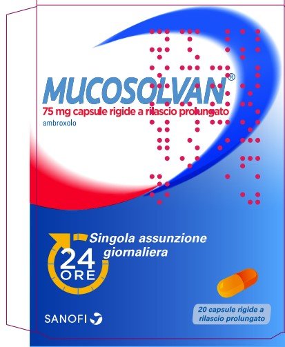 MUCOSOLVAN 75 MG CAPSULE RIGIDE A RILASCIO PROLUNGATO 75 MG CAPSULE RIGIDE A RILASCIO PROLUNGATO 20 CAPSULE