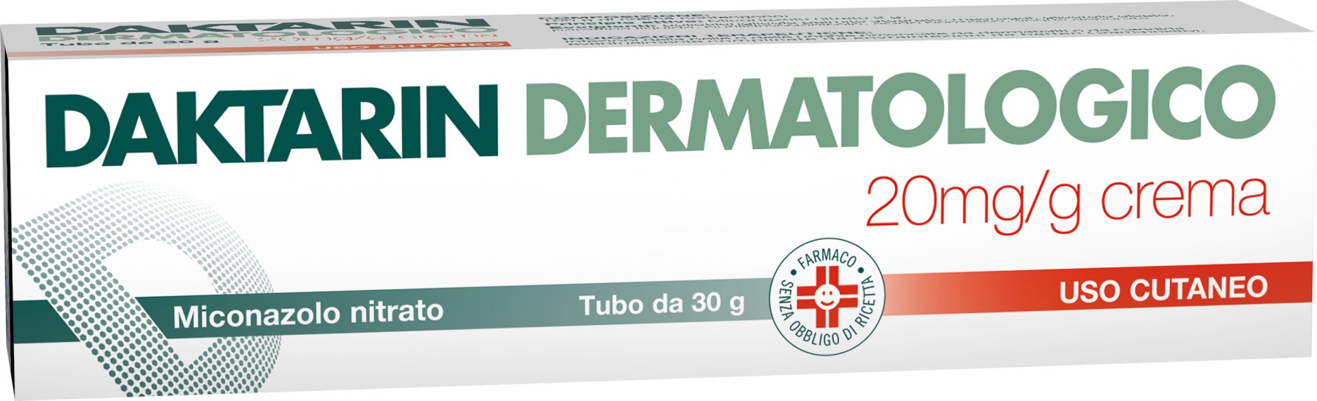 DAKTARIN DERMATOLOGICO 20 MG/G 20 MG/G CREMA 1 TUBO DA 30 G