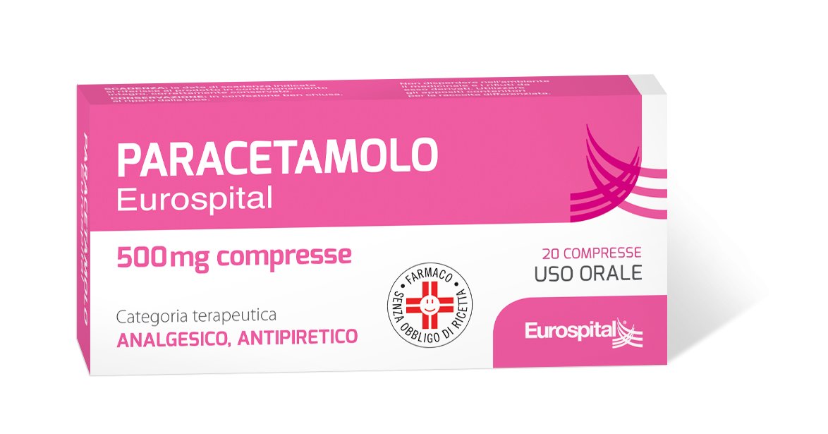 PARACETAMOLO NA 500 MG COMPRESSE 500 MG COMPRESSE 20 COMPRESSE