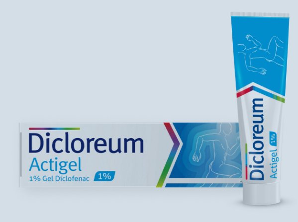 DICLOREUM ACTIGEL 1 % GEL 1% GEL TUBO DA 50 G