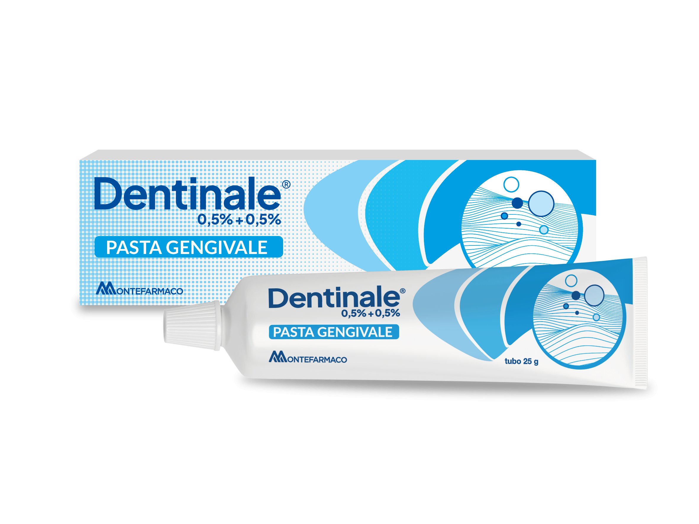 DENTINALE 0,5% + 0,5% PASTA GENGIVALE 0,5% + 0,5% PASTA GENGIVALE TUBO 25 G