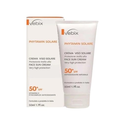 VEBIX PHYTAMIN SOLARE CREMA SOLARE VISO SPF50+ 50 ML